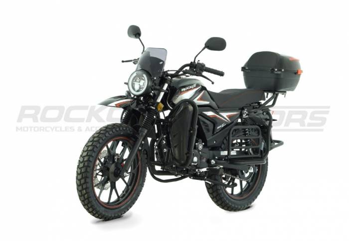 Мотоцикл дорожный ROCKOT QUEST 150 (черный глянцевый, ЭПТС) MSD