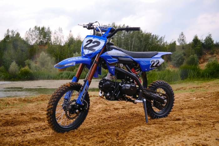 Питбайк BSE NEW ERA 110e 14/12 Blue Reed (Полуавтоматическая КПП) semi auto MSD
