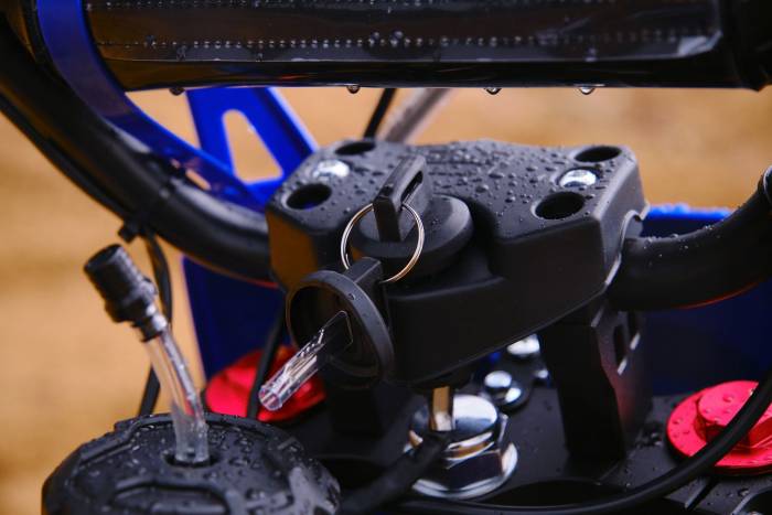 Питбайк BSE NEW ERA 110e 14/12 Blue Reed (Полуавтоматическая КПП) semi auto MSD