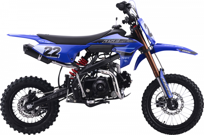 Питбайк BSE NEW ERA 110e 14/12 Blue Reed (Полуавтоматическая КПП) semi auto MSD