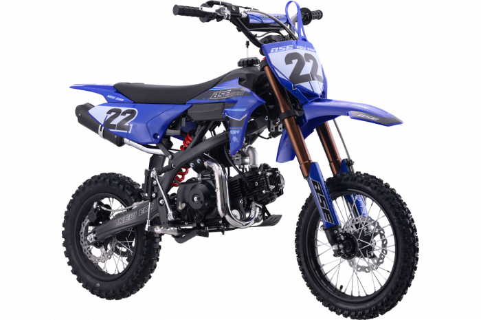 Питбайк BSE NEW ERA 110e 14/12 Blue Reed (Полуавтоматическая КПП) semi auto MSD