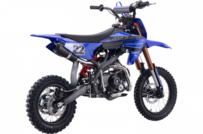 Питбайк BSE NEW ERA 110e 14/12 Blue Reed (Полуавтоматическая КПП) semi auto MSD