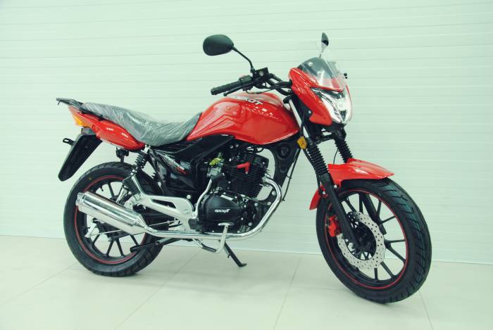 Мотоцикл дорожный ROCKOT SPECTRUM 150 (красный глянцевый, ЭПТС) MSD