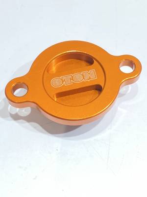 Крышка двигателя сливная OTOM оранжевая