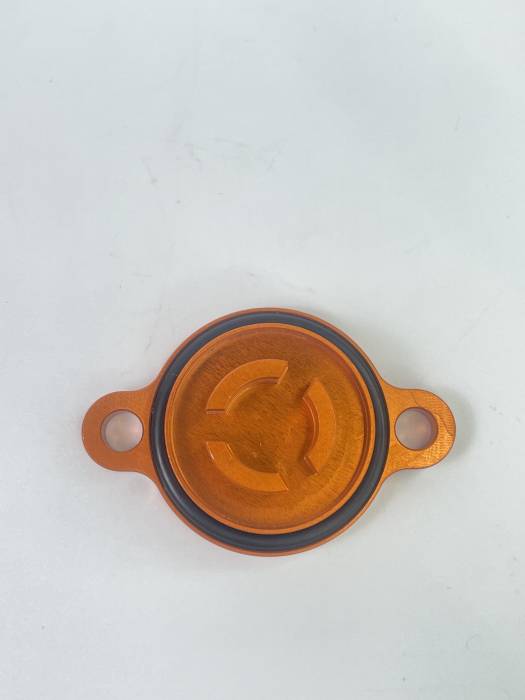 Крышка двигателя сливная OTOM оранжевая