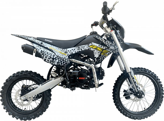 Питбайк BSE EX 17/14 Max13 White Yellow (040) MSD (EX-WY)