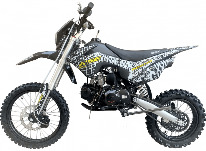 Питбайк BSE EX 17/14 Max13 White Yellow (040) MSD (EX-WY)