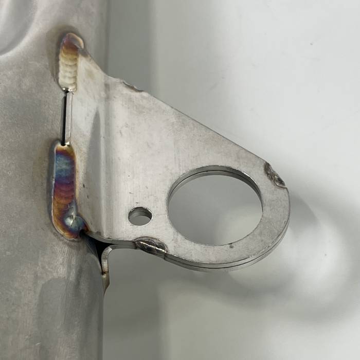 Приемная труба глушителя Hasky F7 центральная часть