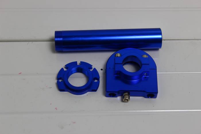 Ручка газа CNC алюминиевая синяя