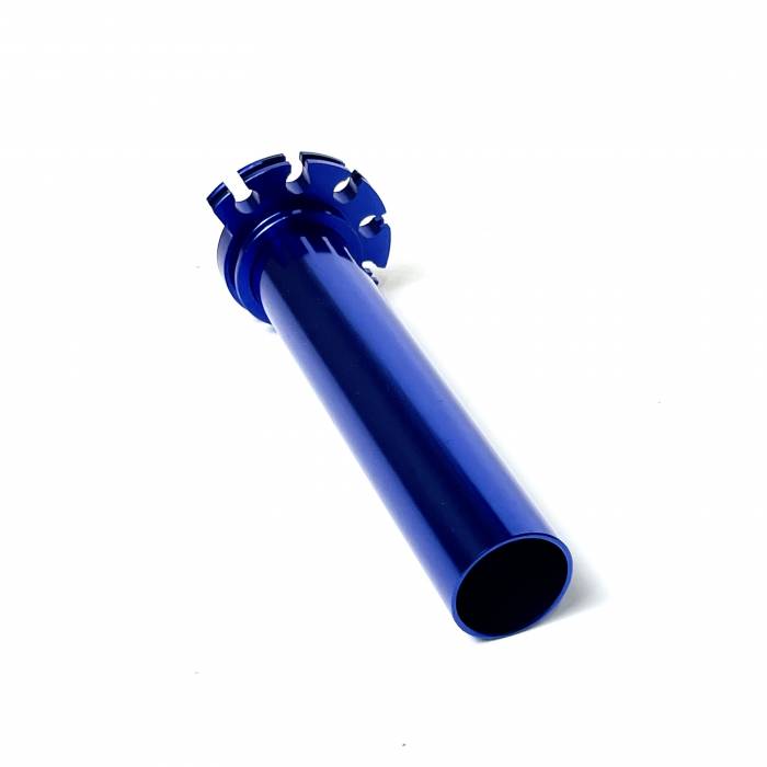 Ручка газа CNC алюминиевая синяя