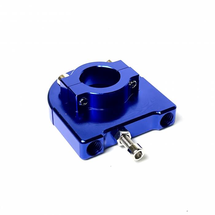 Ручка газа CNC алюминиевая синяя