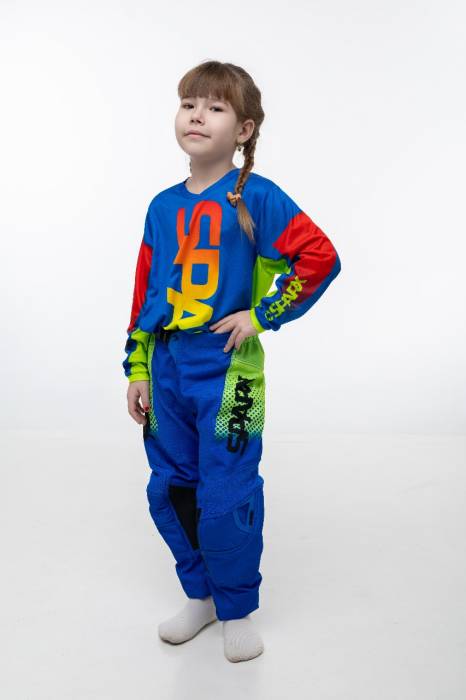 Эндуро комплект, Sparx, X05 K, синий, XXS