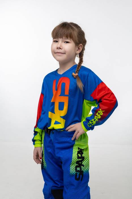 Эндуро комплект, Sparx, X05 K, синий, XXS