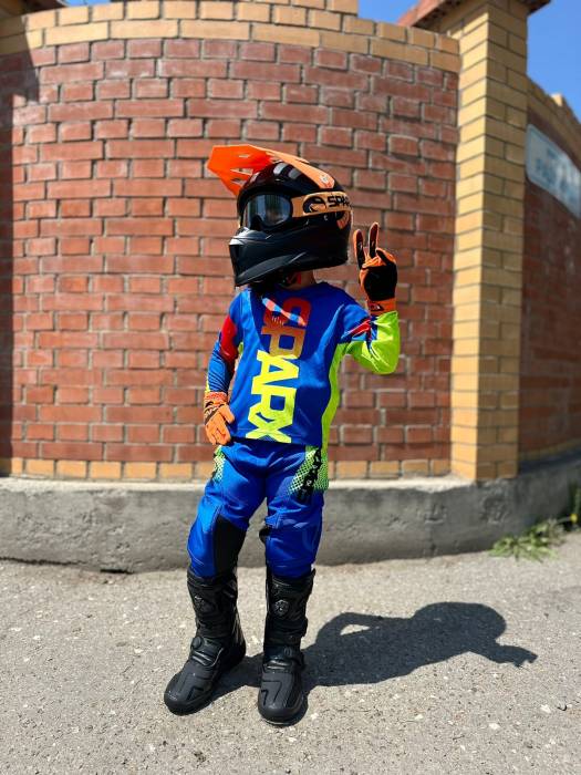 Эндуро комплект, Sparx, X05 K, синий, XXS