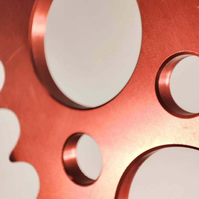 Звезда ведомая алюминиевая для мотоцикла Hasky 51Т