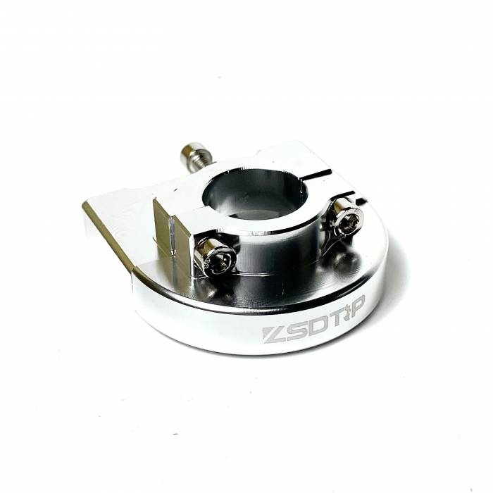 Ручка газа CNC алюминиевая серебристая