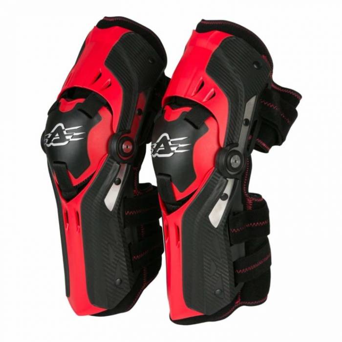 Наколенники шарнирные Acerbis GORILLA KNEE Black/Red