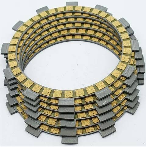 Диски сцепления К-Т KAYO ZS250D-G, TTR 250 усиленные, светлые lipal