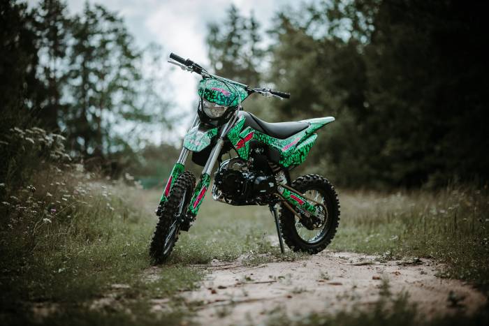 Питбайк BSE EX 17/14 Max13 Green Pink Neon (040) MSD (EX-GP)