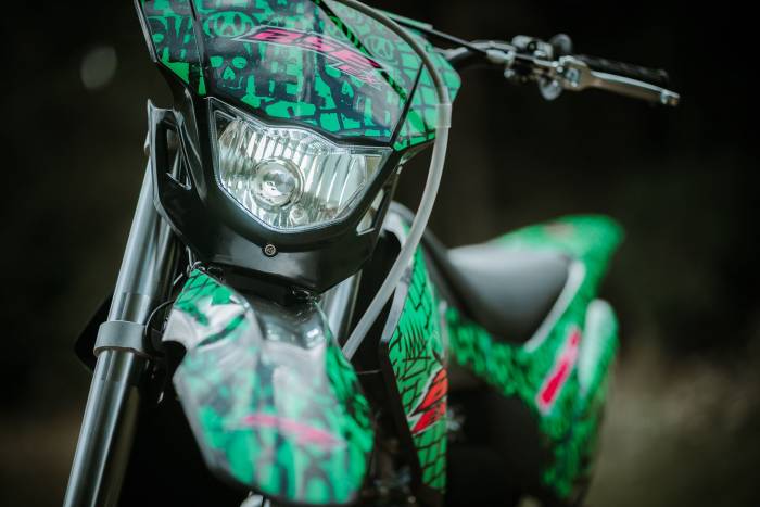 Питбайк BSE EX 17/14 Max13 Green Pink Neon (040) MSD (EX-GP)