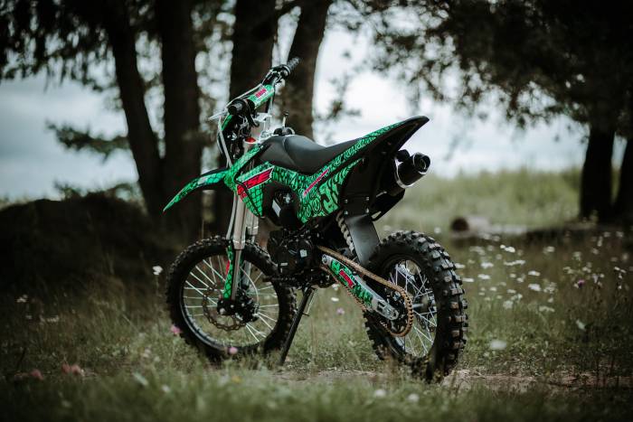 Питбайк BSE EX 17/14 Max13 Green Pink Neon (040) MSD (EX-GP)