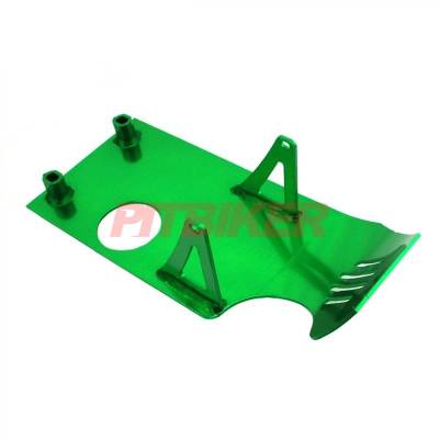 Защита двигателя cnc алюминий (зеленая)