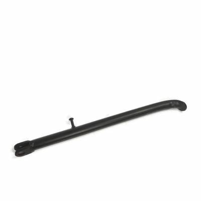 Боковая подножка стальная черная 350мм