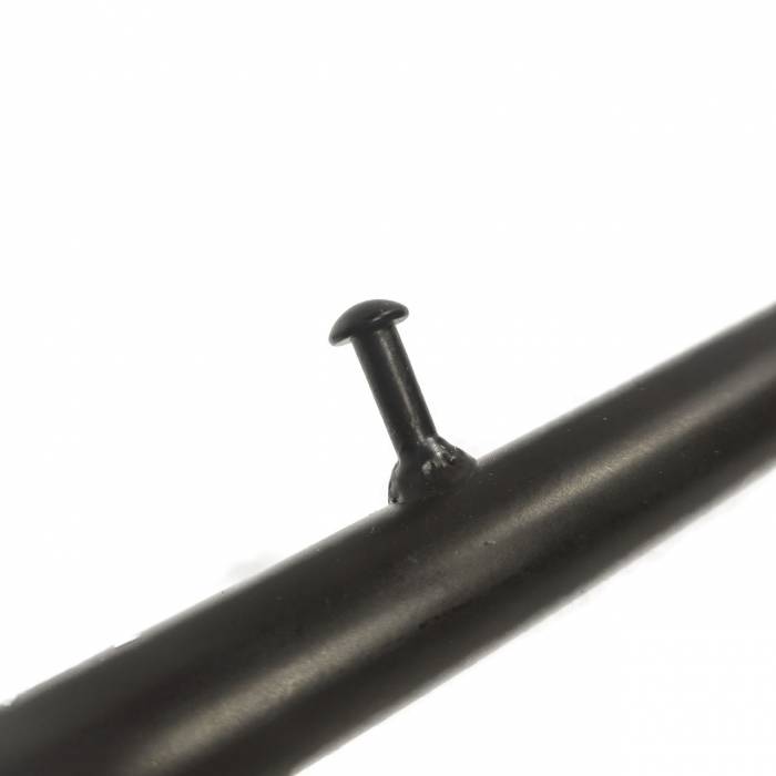 Боковая подножка стальная черная 350мм