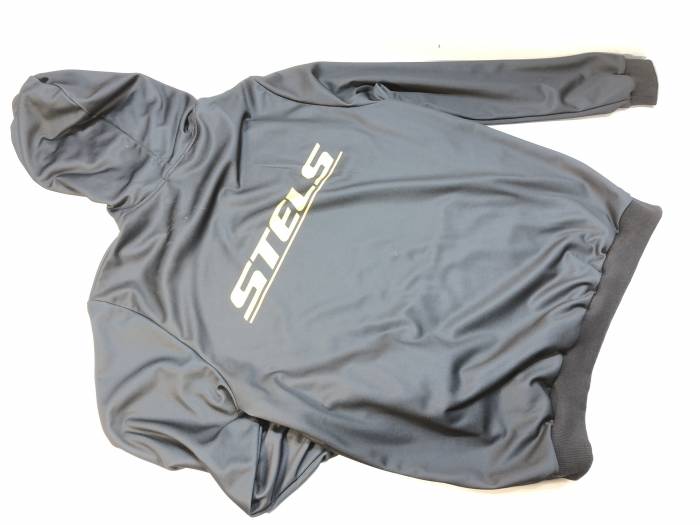 Толстовка "STELS" (с флагом, черный) 2XL