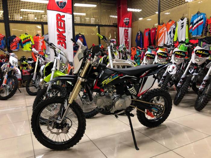 Питбайк Full Crew FC125 17/14 Черный MSD