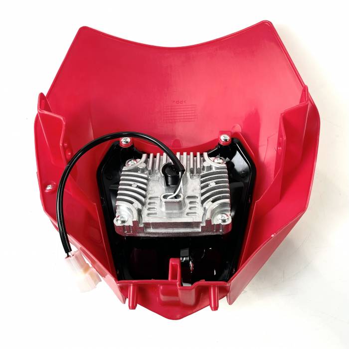 Фара красная HASKY F5