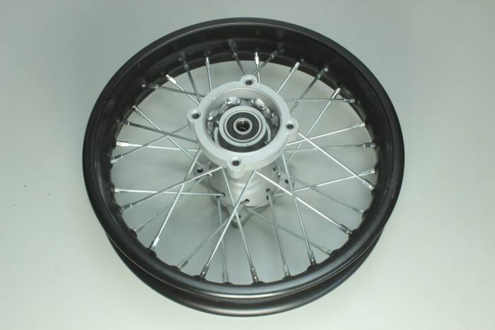 Обод задний 12" (1,85-R12 d=12mm) сталь/черный