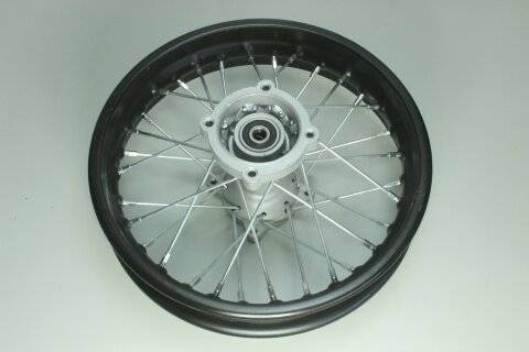 Обод задний 12" (1,85-R12 d=12mm) сталь/черный