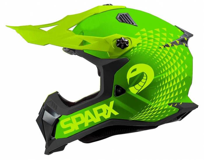 Шлем, Sparx, Raptor (JH-601), зелено-черный, L