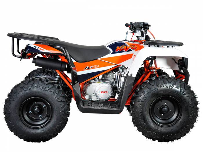 Квадрицикл KAYO AU125 (белый пластик) (ПТС) MSD (AU125)