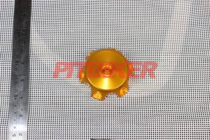 Крышка бака CNC золотая