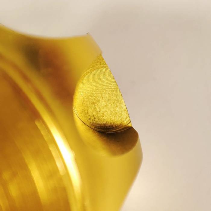 Крышка бака CNC золотая