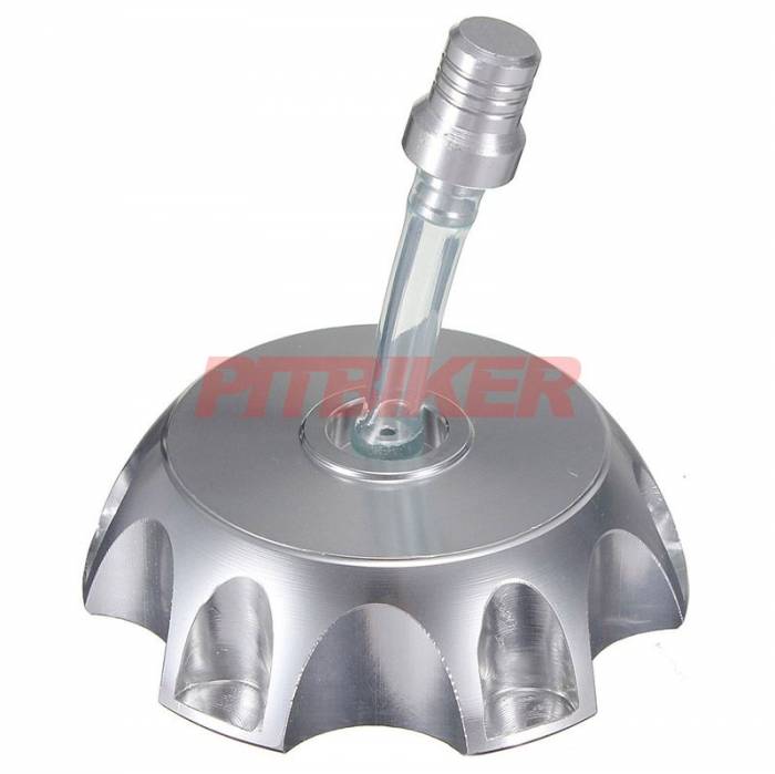 Крышка бака CNC серебрянная