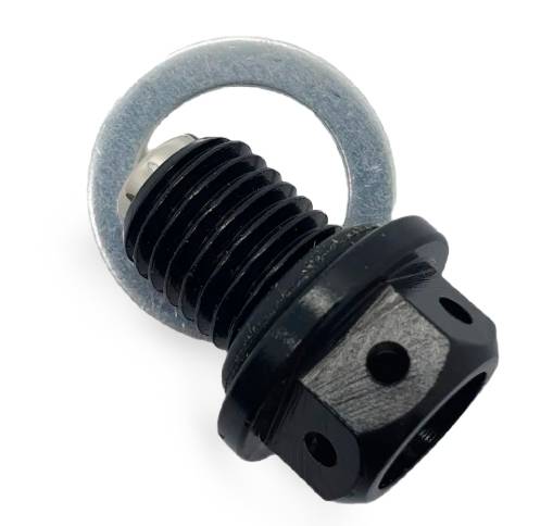 Пробка слива масла CNC с магнитом IGP М12x1,50 (Черный, , 101659-1)