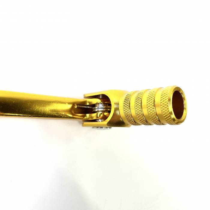 Рычаг КПП складной оранжевый (золотой) HX-118 CNC