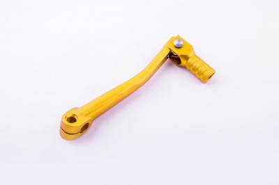 Рычаг КПП складной оранжевый (золотой) HX-118 CNC