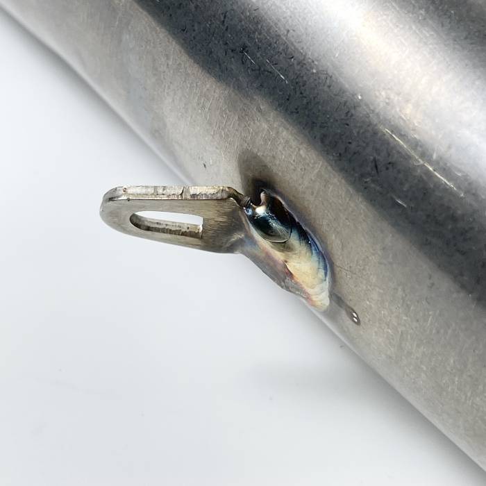 Приемная труба глушителя центральная часть Hasky F6